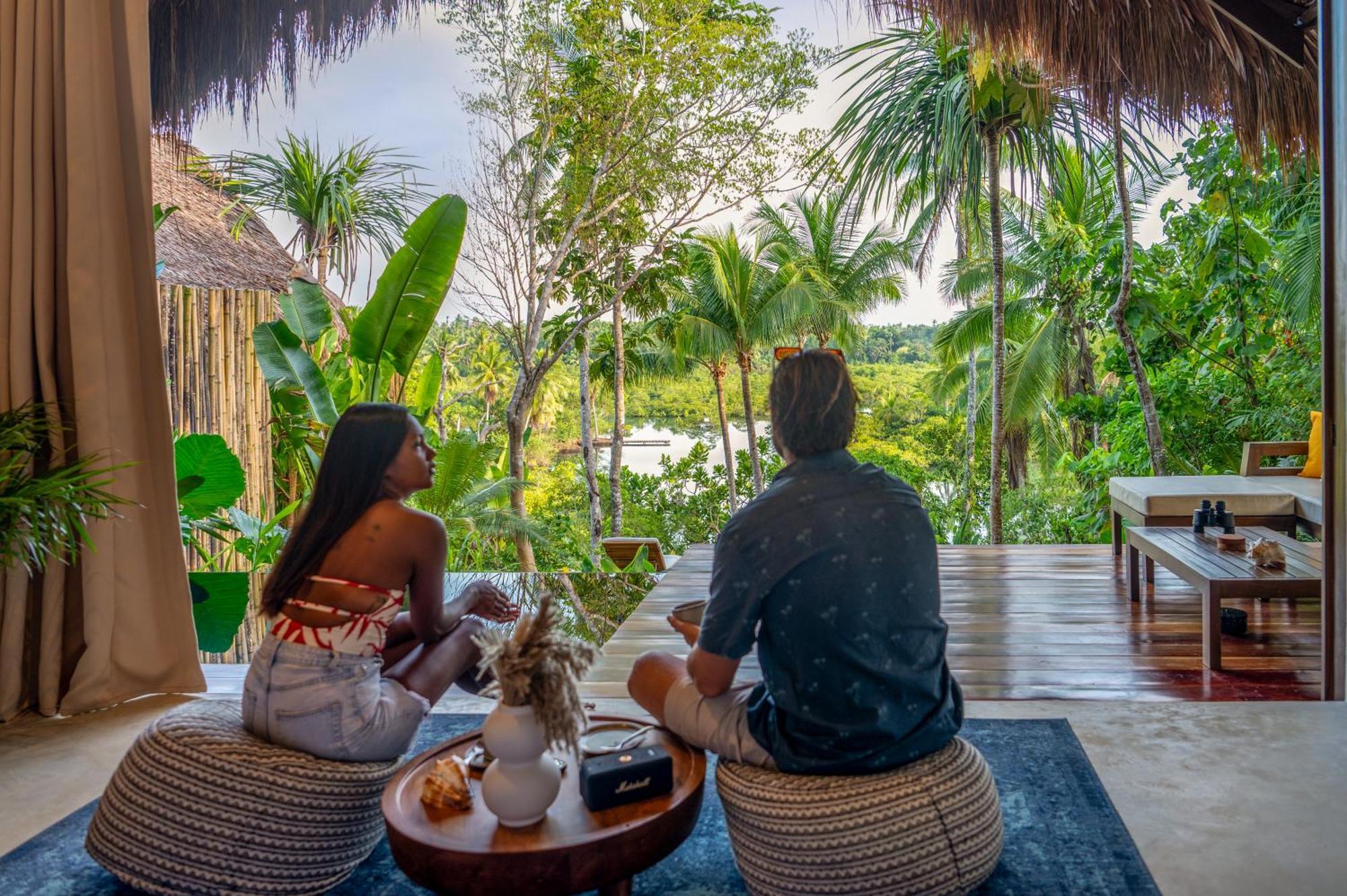 Private Villa With Pool - Kalani River Villas General Luna  Ngoại thất bức ảnh